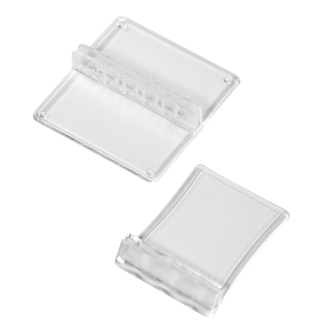 Table card holder vertical